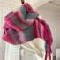 Gradient Plaid Scarf Shawl