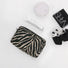 Zebra Print Makeup Bag