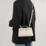 Boxy Glamour Leather Bag