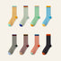 Chromatic Stripe Socks
