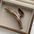 Tartan Elegance Hair Claw