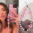 Heart Beat Phone Charm