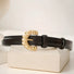 Gold Metal Shell Buckle Belt