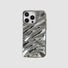Silver Glossy Wave Phone Case