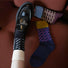 Klassischer Wellenrhythmus Socken