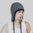 Striped Earflap Hat