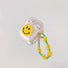 Transparent Smiley AirPods case cover