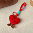 Smiling Heart Bag Charm