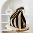 Stripe Woven Tote Bag