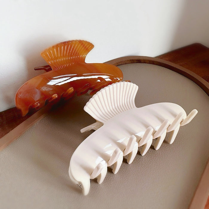 Pinza para el cabello concha