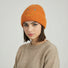Smiley Ribbed Knit Beanie