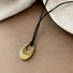 Eon Circle Pendant Necklace in Gold, premium Jewelry for modern women