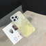 Front view of Gradient Glacier Case. Cool-toned gradient finish with a 3D liquid aesthetic.