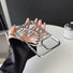 Close-up of Hollow Fishbone Phone Case in polish silver, featuring premium silicone and faux leather blend.