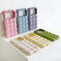 Collection of glossy 3D bubble phone cases in pink, blue, green, purple, cream yellow and beige.