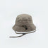 Front view of dark khaki Ultralight Quick Dry Bucket Hat. Durable, moisture-wicking tech fabric for travel and leisure.