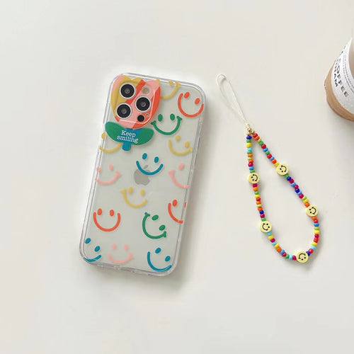 Smile Phone Case With Charm