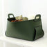 Foldable PU Leather Storage Basket