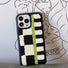 Sherpa Green Stripe Phone Case