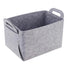 Large Foldable Felt Storage Basket