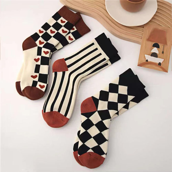 Calcetines retro gruesos