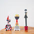 Modern Abstract Wooden Figurines