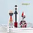 Modern Abstract Wooden Figurines