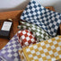 Checkerboard Face Towel