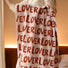 Full Of Love Bath Towel