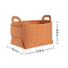Large Foldable Felt Storage Basket