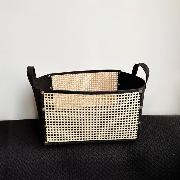 Bamboo Foldable Storage Basket