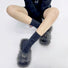 Fuzzy Embossed Socks