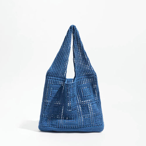 Square Pattern Crochet Bag