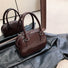 Mini sac bowling en cuir