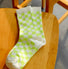 textured checkered socks
