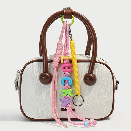 Letters Bag Charm