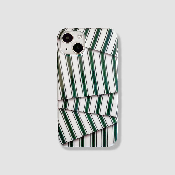 Green Oblique Line Phone case