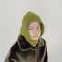 Solid Color Knitted Balaclava Hat