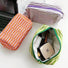 Stripe Knitted Makeup Bag