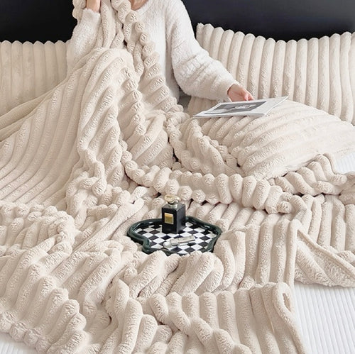 Cozy Wave Fleece Blanket