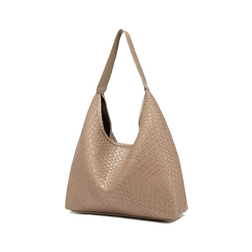 Pebble Texture Shoulder Bag