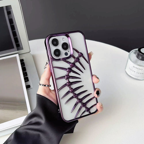 Hollow Fishbone Phone Case