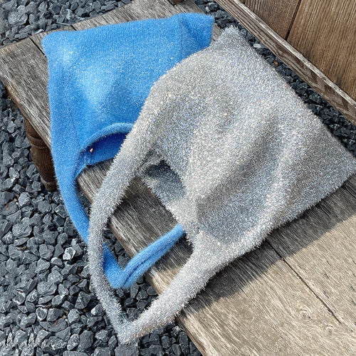 Glitter Crochet Bag