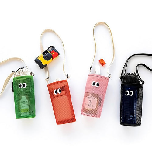 Googly Eyes Hollow Water Bottle Bag