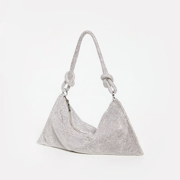 Rhinestone Hobo Bag