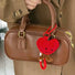 Smiling Heart Bag Charm
