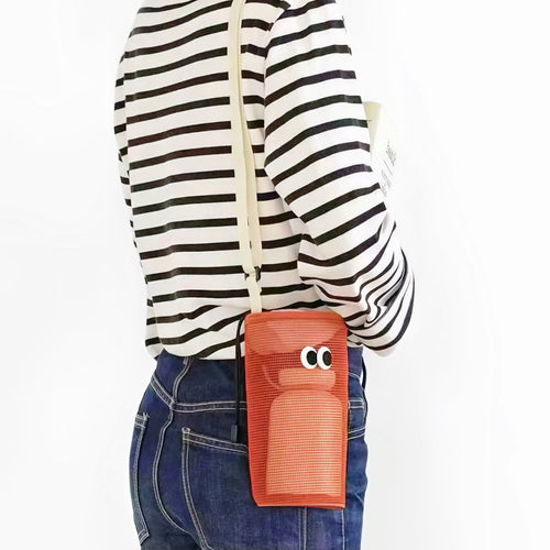 Googly Eyes Hollow Water Bottle Bag