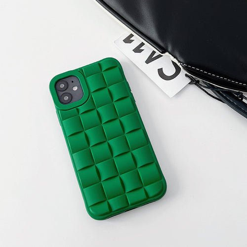 3D plaid phone case