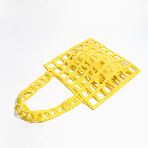 Design Cutout Candy Woven Bag