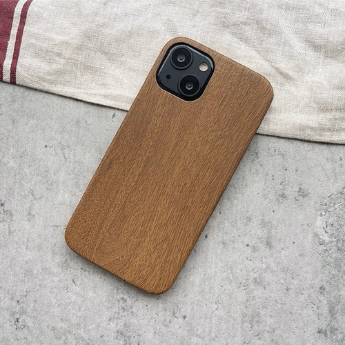 Imitation Wood Grain TPU Phone Case